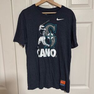 Nike Seattle Mariners T Shirt Robinson Cano Mens Large